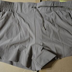 All In Motion L Womens Gray Athletic Shorts